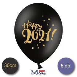 2021, Lufi, metál, 30cm,  5 db/cs