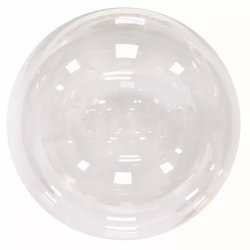 Aqua kristály lufi, 65 cm