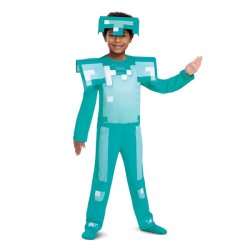 Armor Fancy szerepjáték-jelmez, Minecraft, S méret, 4-6 éveseknek