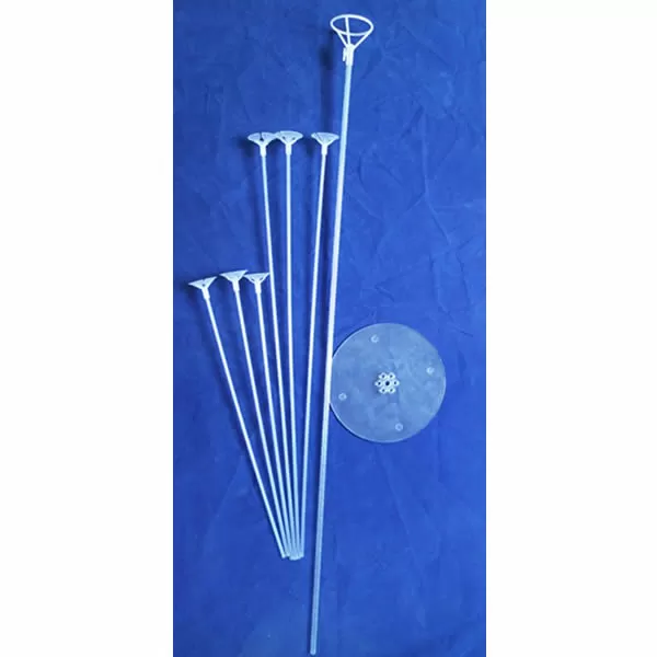 Asztali 7 db-os léggömb állvány, 70cm