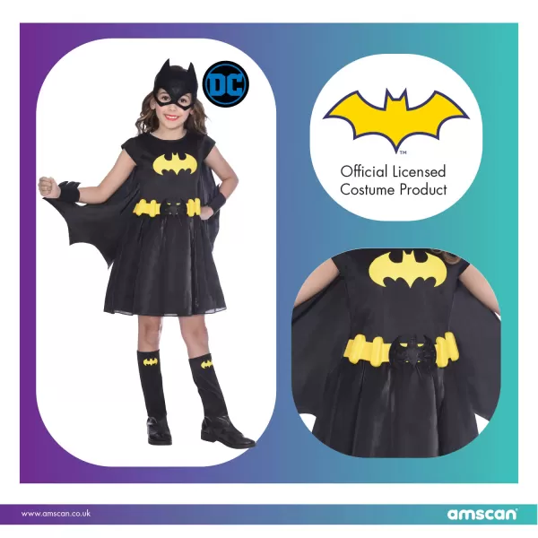 Batgirl lány jelmez, 4-6 éveseknek