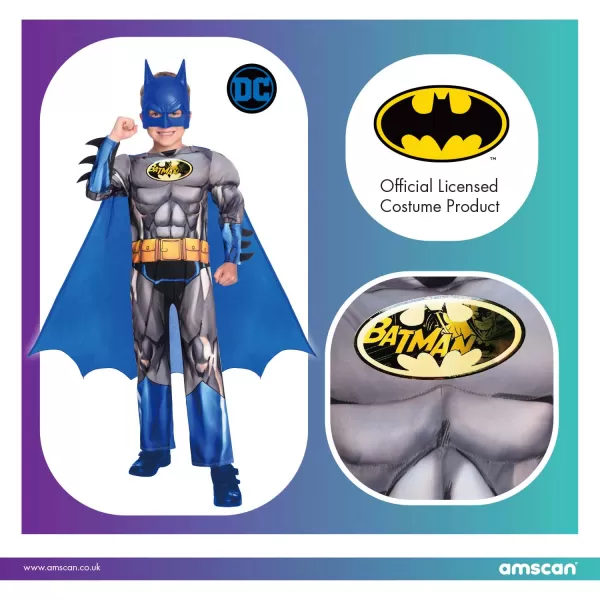Batman a bátor és vakmerő jelmez 8-10 éveseknek