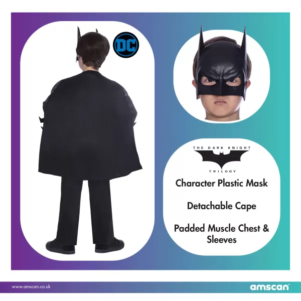 Batman a sötét lovag jelmez 4-6 éveseknek