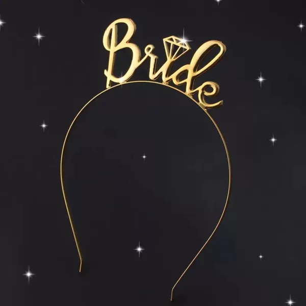 Bride fejdísz, arany