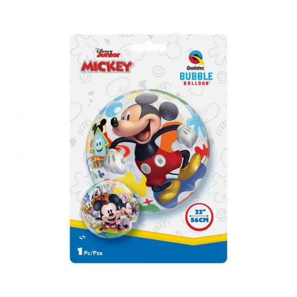 Bubbles/ Buborék lufi, Mickey Fun, 60 cm
