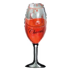 Cheers Halloween folia lufi, 98x38 cm