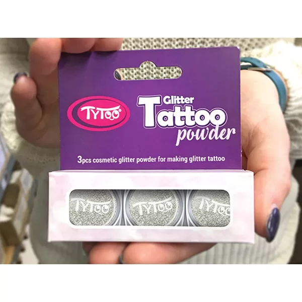 Csillámpor szett 3 x 2,5 ml Gyémánt