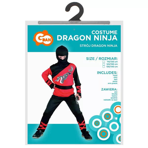 Dragon ninja jelmez, 120/130