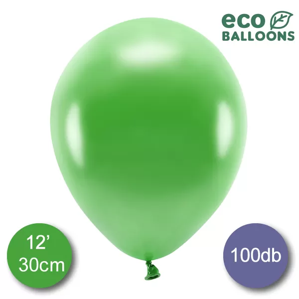 ECO lufi (metál) fű zöld, 32cm, 100 db/cs