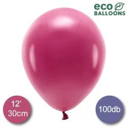 ECO lufi, latex, 30cm 100 db, pasztel burgundy