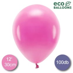 ECO lufi, latex, 30cm 100 db, pasztel fuxia