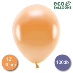 Eco lufi, latex, metál kék, d30, 100 db