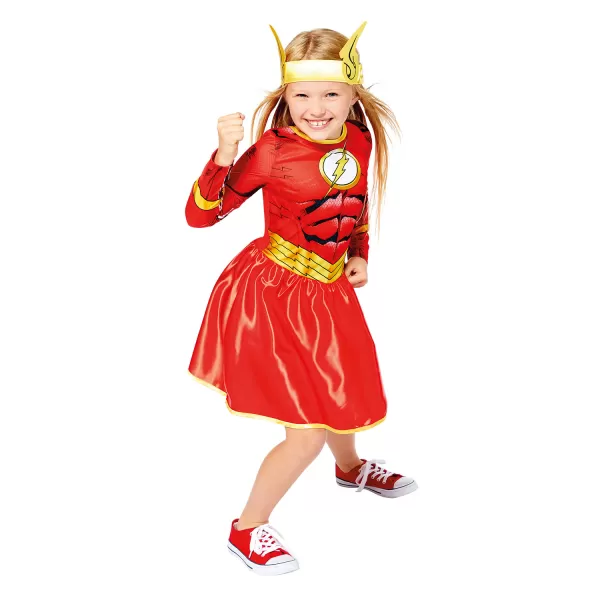 Flash lány jelmez, 8-10 éveseknek