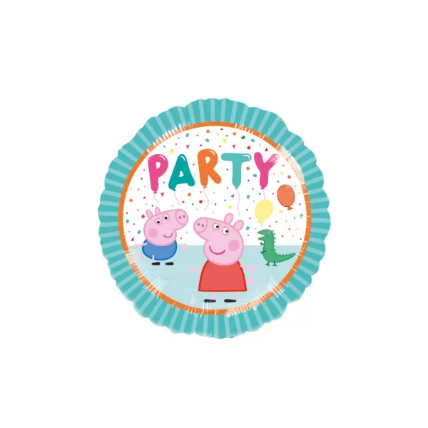 Fólia lufi,  Peppa Pig party,  43cm