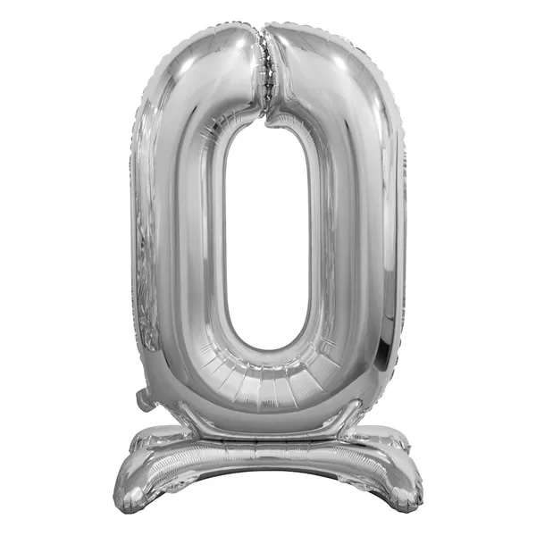 Fólia lufi, 0, talpas, ezüst, 74cm
