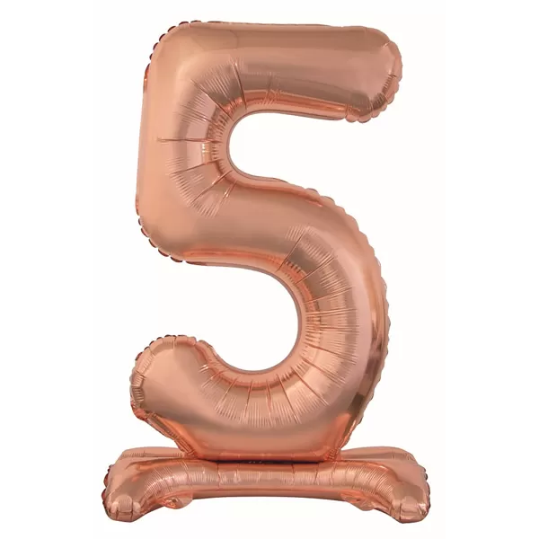 Fólia lufi, 5, talpas, rosegold, 76 cm