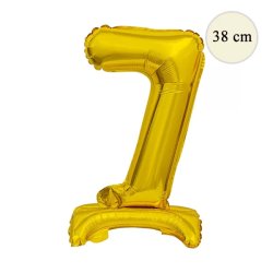 Fólia lufi, 7, talpas, arany, 38 cm