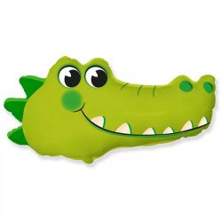 Fólia lufi, mini forma, krokodil fej