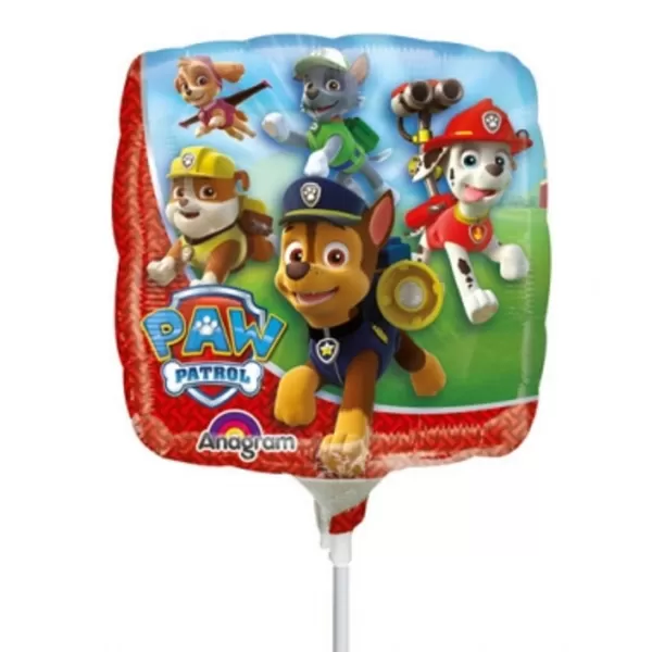 Fólia lufi, mini, párna, Paw patrol/Mancs őrjárat