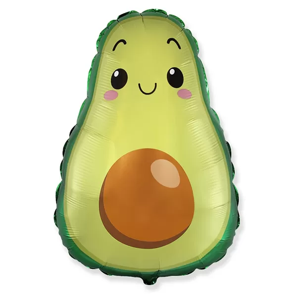 Fólia lufi, nagyforma Avocado, 24