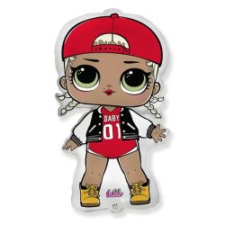 Fólia lufi, nagyforma, LOL MC  Swag, 24