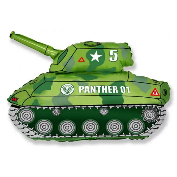 Fólia lufi, Zöld Tank, nagyforma, 24