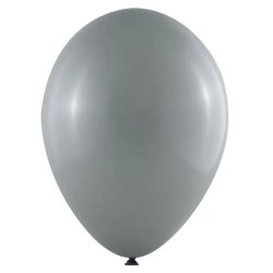 Gömb lufi d30 50 db, szürke (G127)