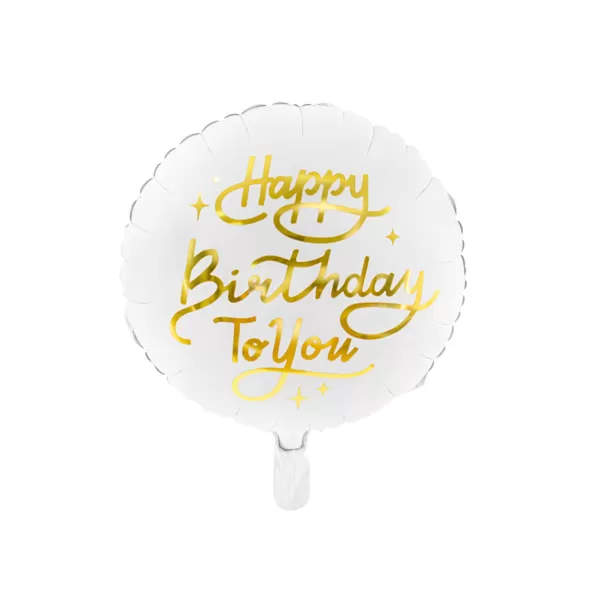Happy Birthday To You,  fólia lufi,  35 cm (14 col)