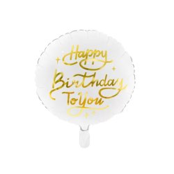 Happy Birthday To You,  fólia lufi,  35 cm (14 col)