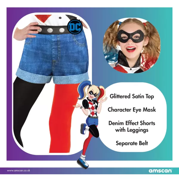 Harley Quinn lány jelmez, 10-12 éveseknek