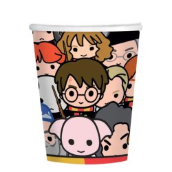 Harry Potter, figurák , pohár,  250 ml, 8 db/cs