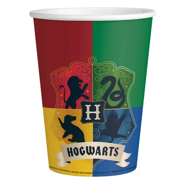 Harry Potter, házak, pohár,  250 ml, 8 db/cs