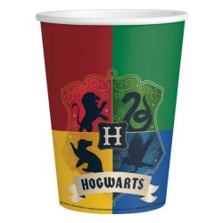 Harry Potter, házak, pohár,  250 ml, 8 db/cs