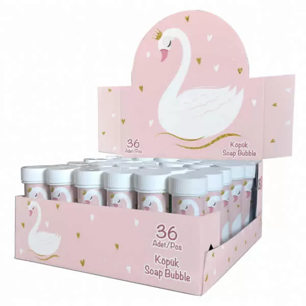 Hattyú mintás buborékfújó 60 ml