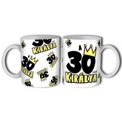 Kerámia bögre 30. születésnapra, férfiaknak