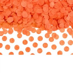 Konfetti 15 g, narancs