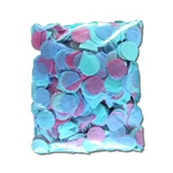 Konfetti 20 g, kék-lila-világoskék