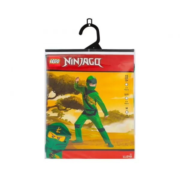 Lloyd Fancy role-play jelmez - Lego Ninjago, XS  (3-4 éveseknek)