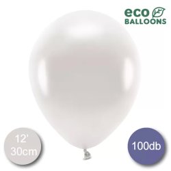 Lufi (metál), gyöngyház, 30cm, 100 db/cs