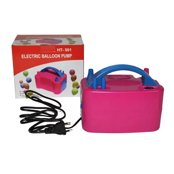 Lufi pumpa, elektromos, 600 w, 2 fejes, pink