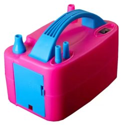 Lufi pumpa, elektromos, 600 w, 2 fejes, pink