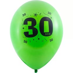 Lufi, évszámos (30) 10 db/csomag/vegyes színekben