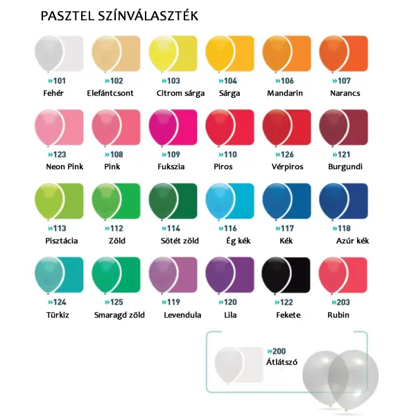 Lufi, latex, d30 10db/cs