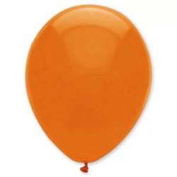 Lufi, latex, d30 50 db,  narancs (G-107)