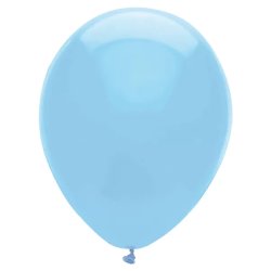 Lufi, latex, d30 50 db, bébi kék