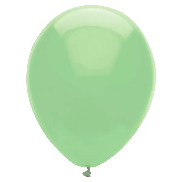 Lufi, latex, d30 50 db, menta zöld