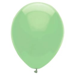 Lufi, latex, d30 50 db, menta zöld