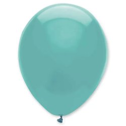 Lufi, latex, d30, 50 db, türkiz (G124)