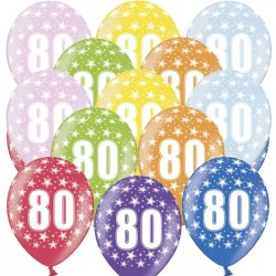 Lufi, nagy csomag, évszámos (80), metál,  50 db/cs/vegyes színekben