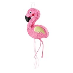 Pináta, flamingó, 25X55X8 cm